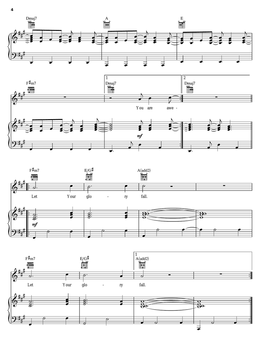 We Lift You Up Acoustic Guitar scores gallery preview page 4