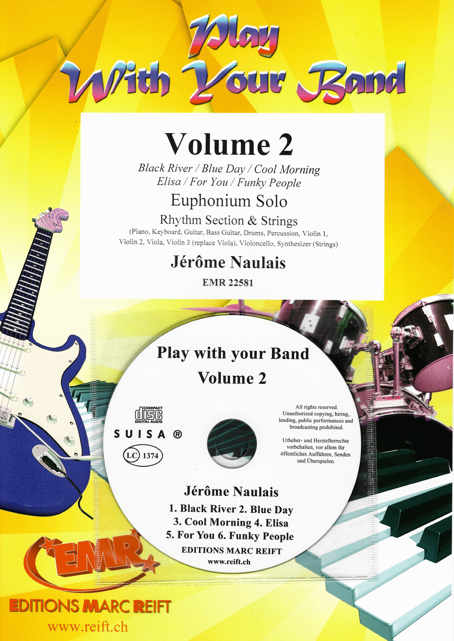 Play With Your Band Volume 2 Euphonium scores gallery preview page 1