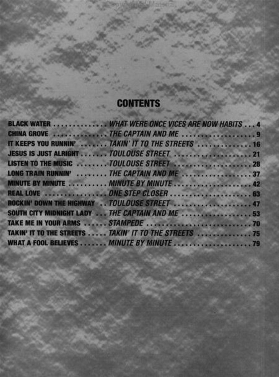 Doobie Brothers Electric Guitar scores gallery preview page 2