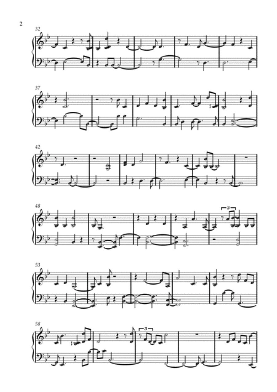 Promises Promises Easy Piano scores gallery preview page 2