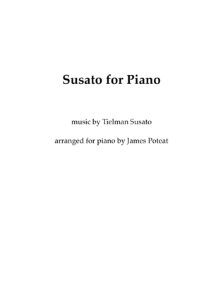 Susato for Piano