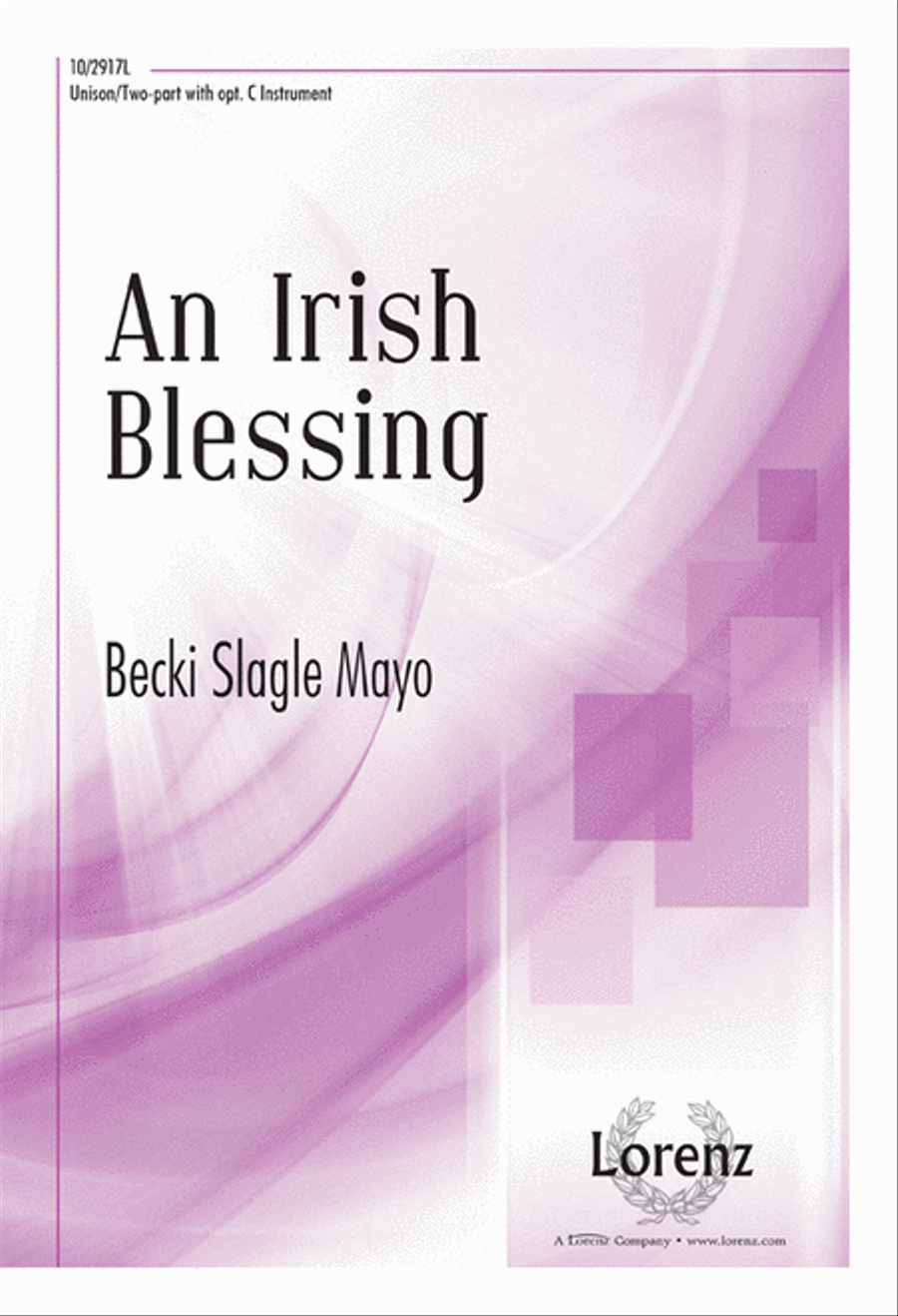 An Irish Blessing An Irish Blessing Unison Choir scores gallery preview page 1
