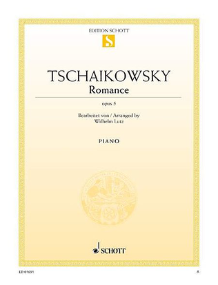 Book cover for Romance, Op. 5