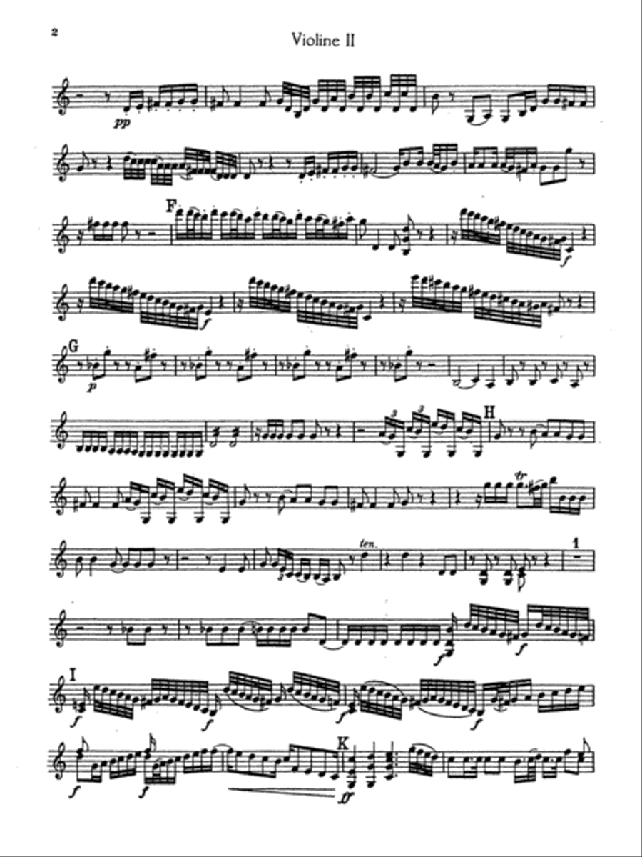Boccherini: Second Quintet in C Major, for Two Violins, Viola, Cello and Guitar Viola scores gallery preview page 4