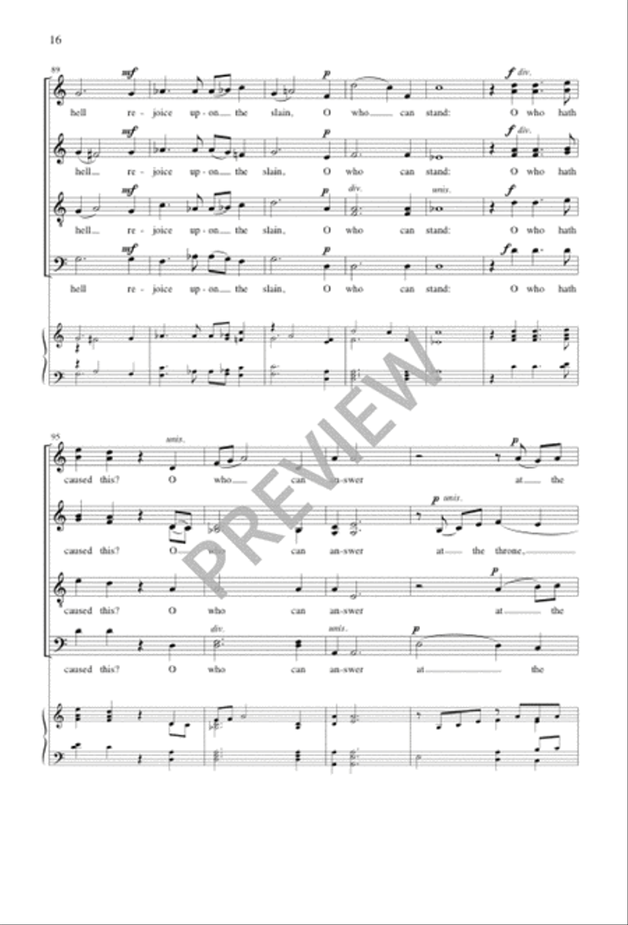 Still, in Remembrance Divisi scores gallery preview page 14