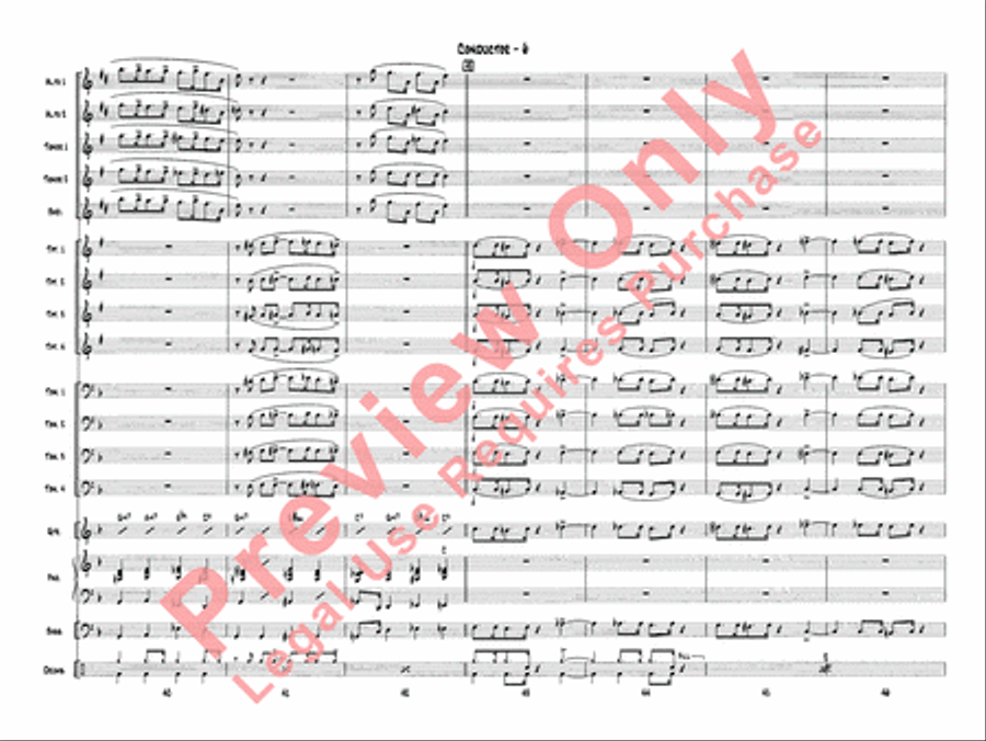 Let It Snow! Let It Snow! Let It Snow! Jazz Ensemble scores gallery preview page 9