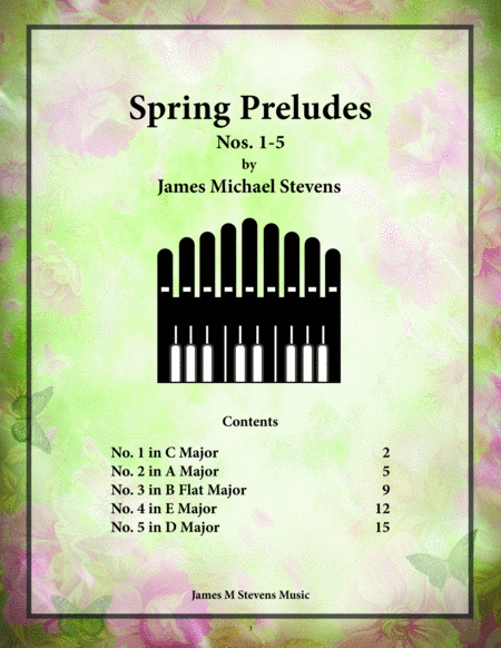 The Seasons Preludes - Organ Solo Book by James Michael Stevens Organ Solo - Digital Sheet Music