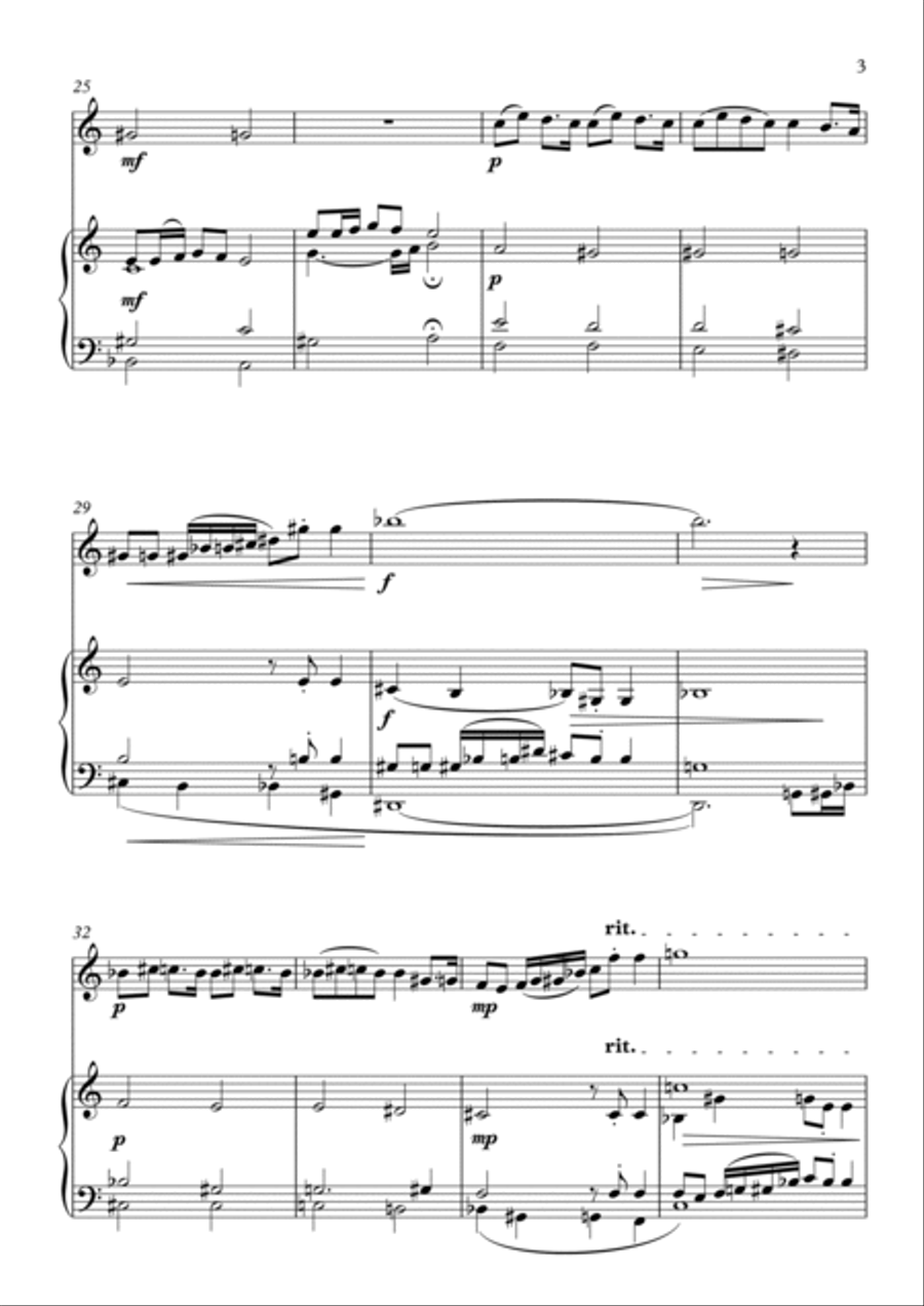 The Hermit - Oboe Solo Oboe Solo scores gallery preview page 3