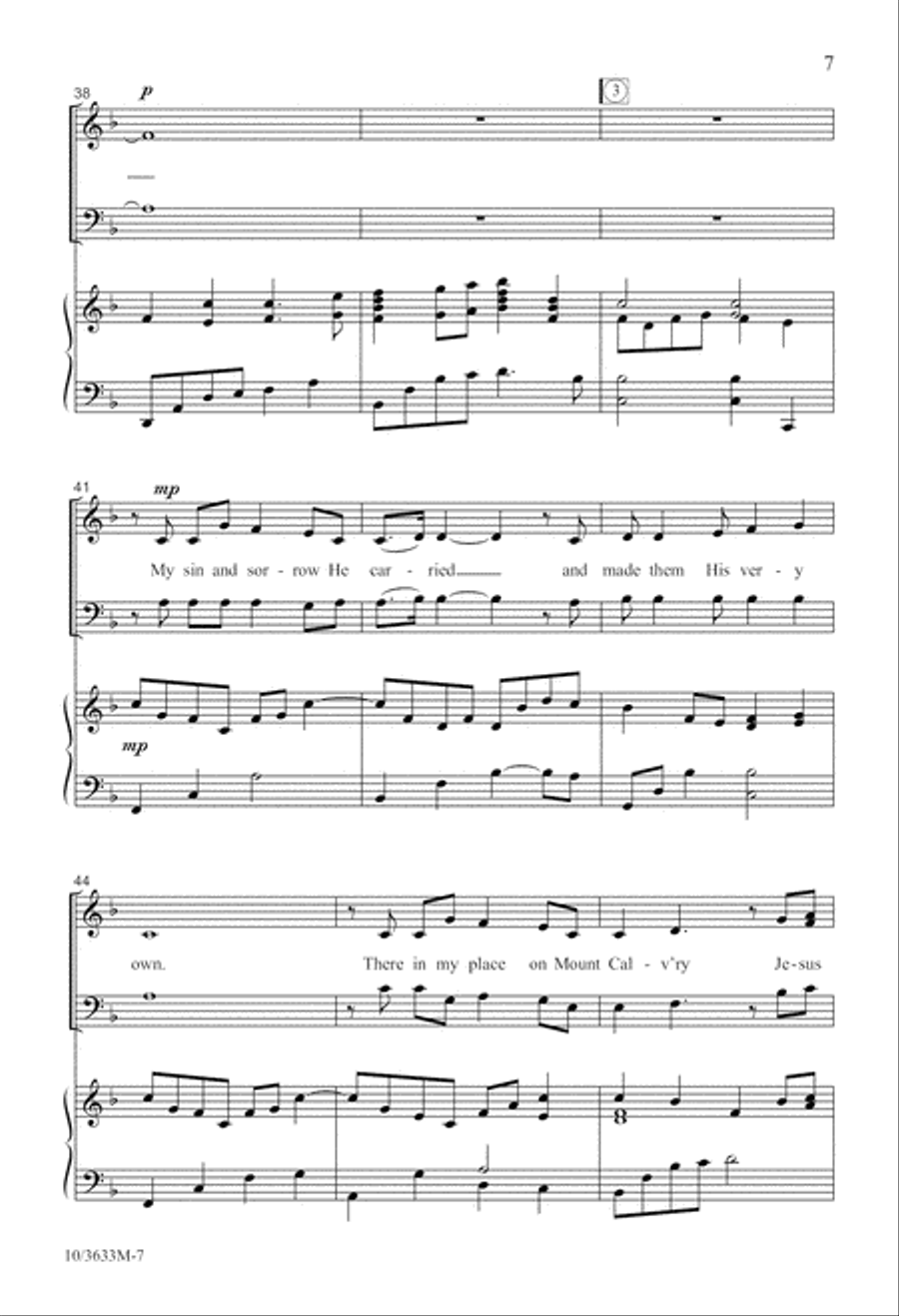 I Stand Amazed I Stand Amazed 3-Part scores gallery preview page 7