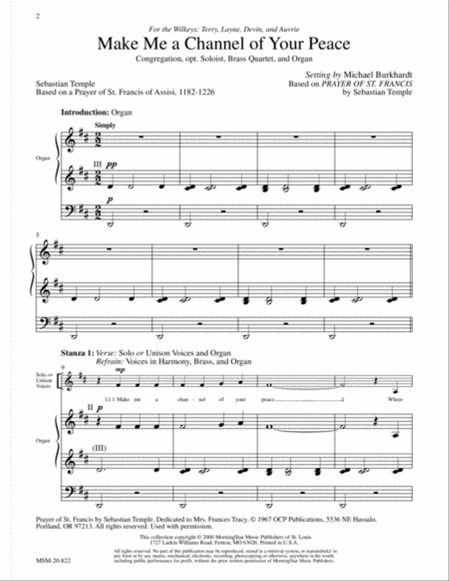 Festive Hymn Settings, Set 6 4-Part scores gallery preview page 2