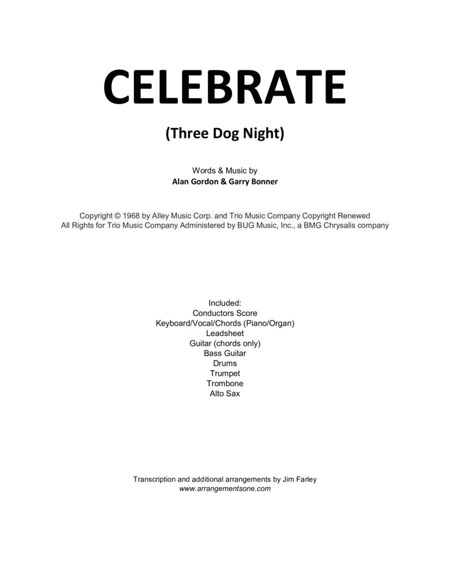 Celebrate Small Ensemble scores gallery preview page 1