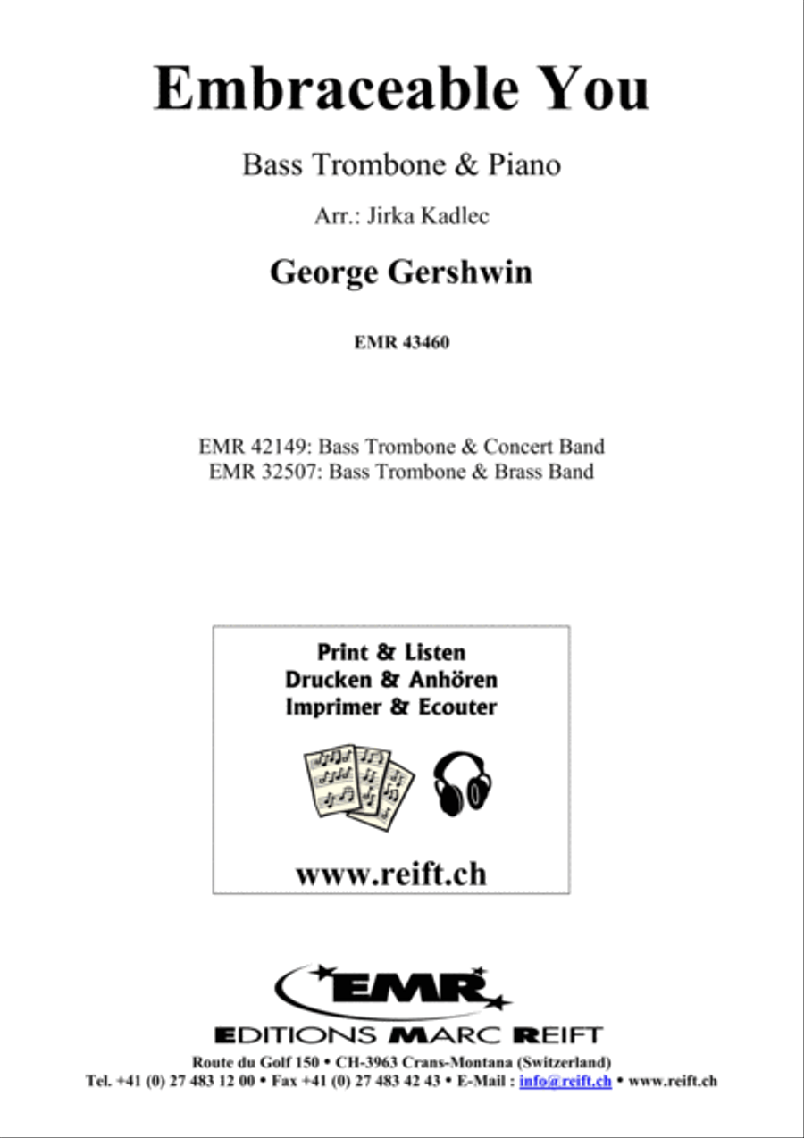 Embraceable You Embraceable You Bass Trombone scores gallery preview page 2