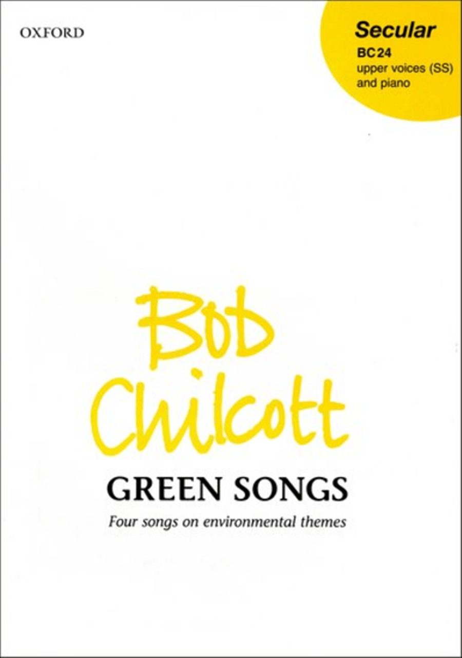 Green Songs Green Songs Unison Choir scores gallery preview page 1