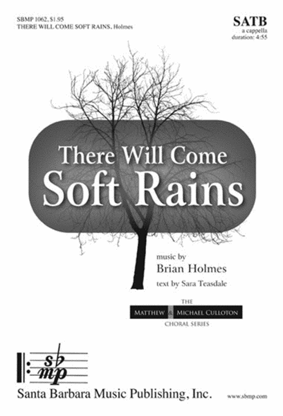 There Will Come Soft Rains - SATB Octavo image number null