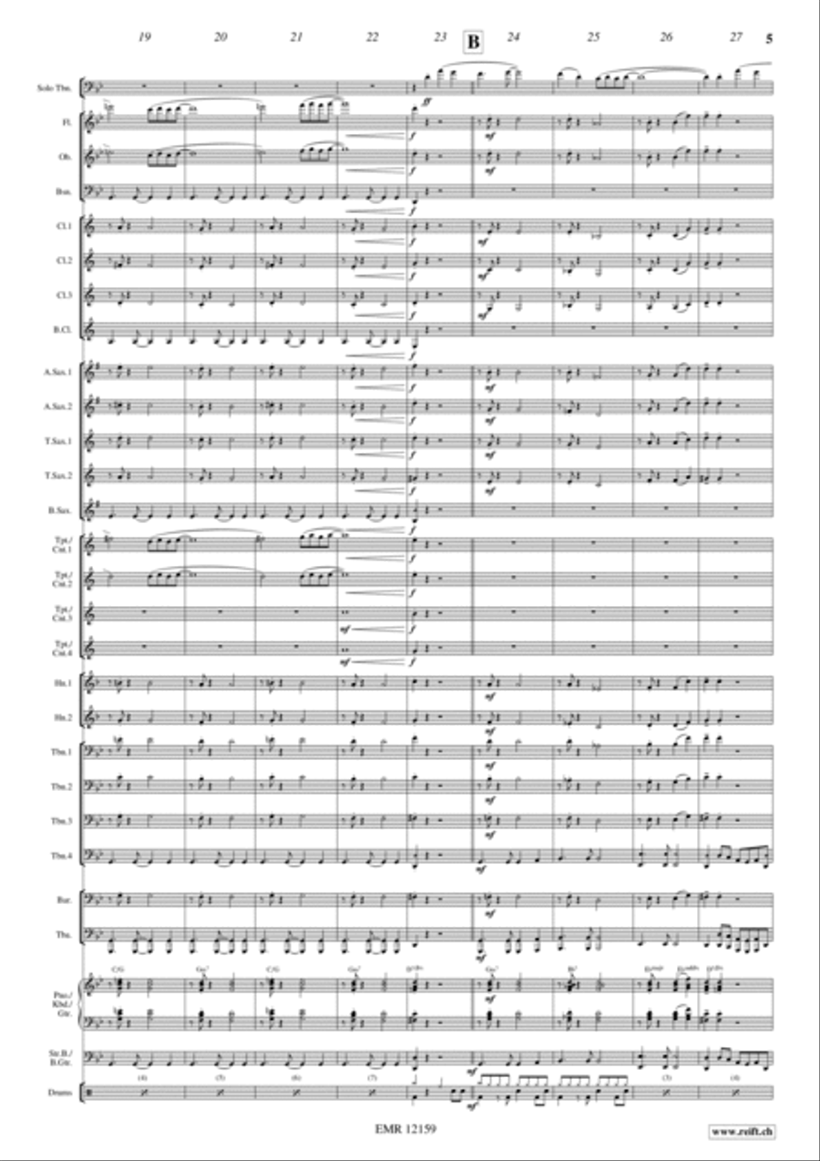 Funkybone Concert Band scores gallery preview page 5