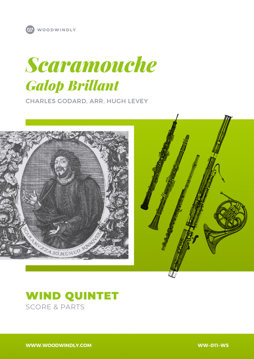 Scaramouche - Galop Brillant - for Wind Quintet image number null