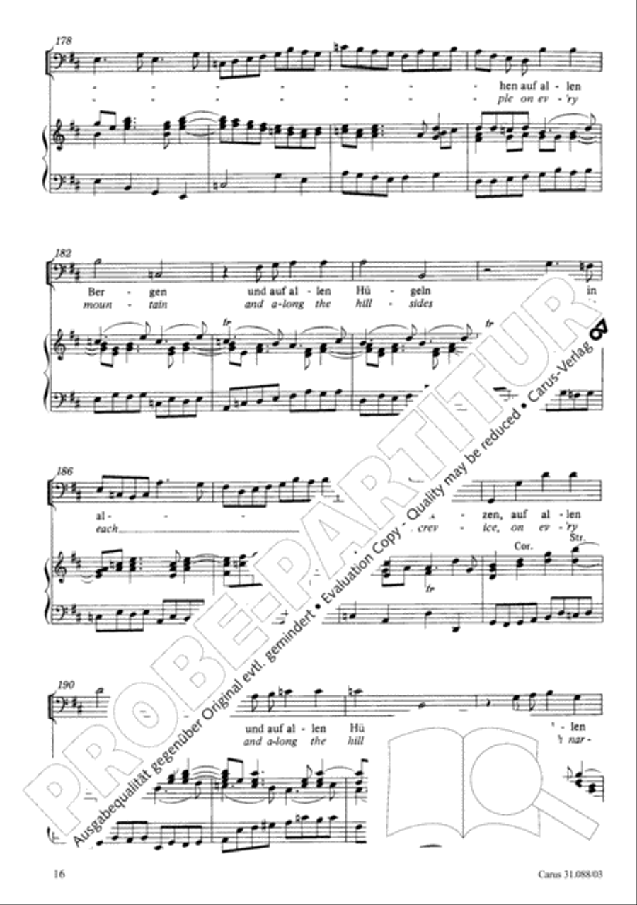 See now, as fishermen I will send you (Siehe, ich will viel Fischer aussenden) 4-Part scores gallery preview page 17