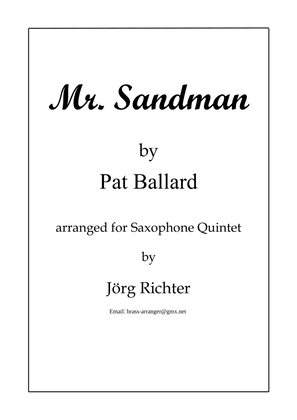 Book cover for Mr. Sandman