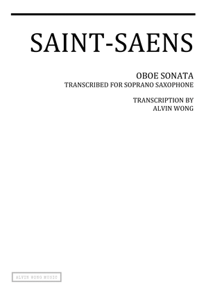 Book cover for Oboe Sonata Op.166 - Soprano Saxophone