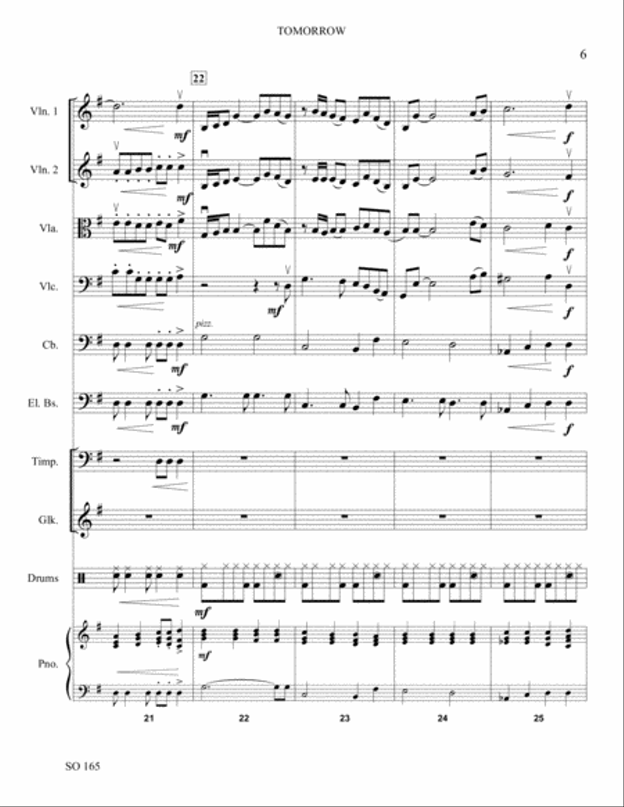 Tomorrow String Orchestra scores gallery preview page 6