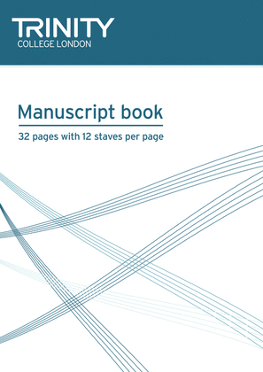 Manuscript Book - A4, 12-stave, 32pp