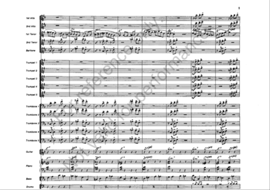 Cheesecake Jazz Ensemble - Sheet Music page 14