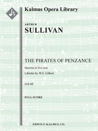 Book cover for The Pirates of Penzance, or the Slave of Duty (Original Version)