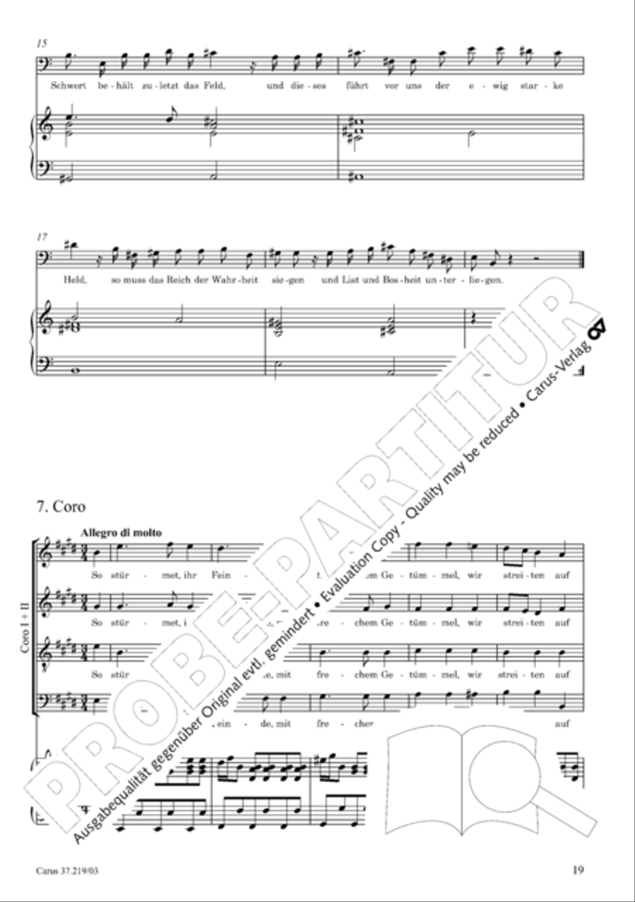 Erwachet, ihr Christen STB scores gallery preview page 20