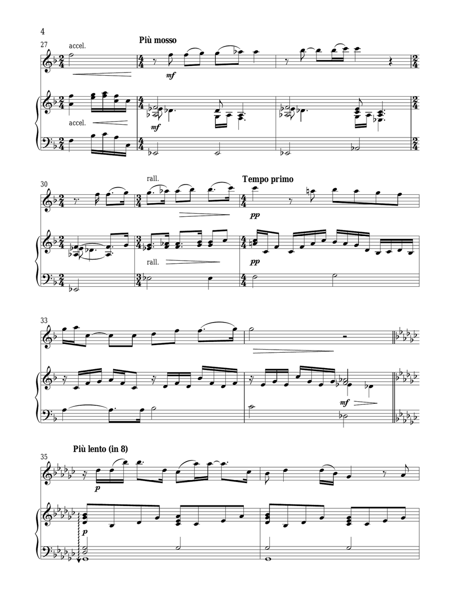 A Little Fall Of Rain (from Les Miserables) Flute Solo scores gallery preview page 4