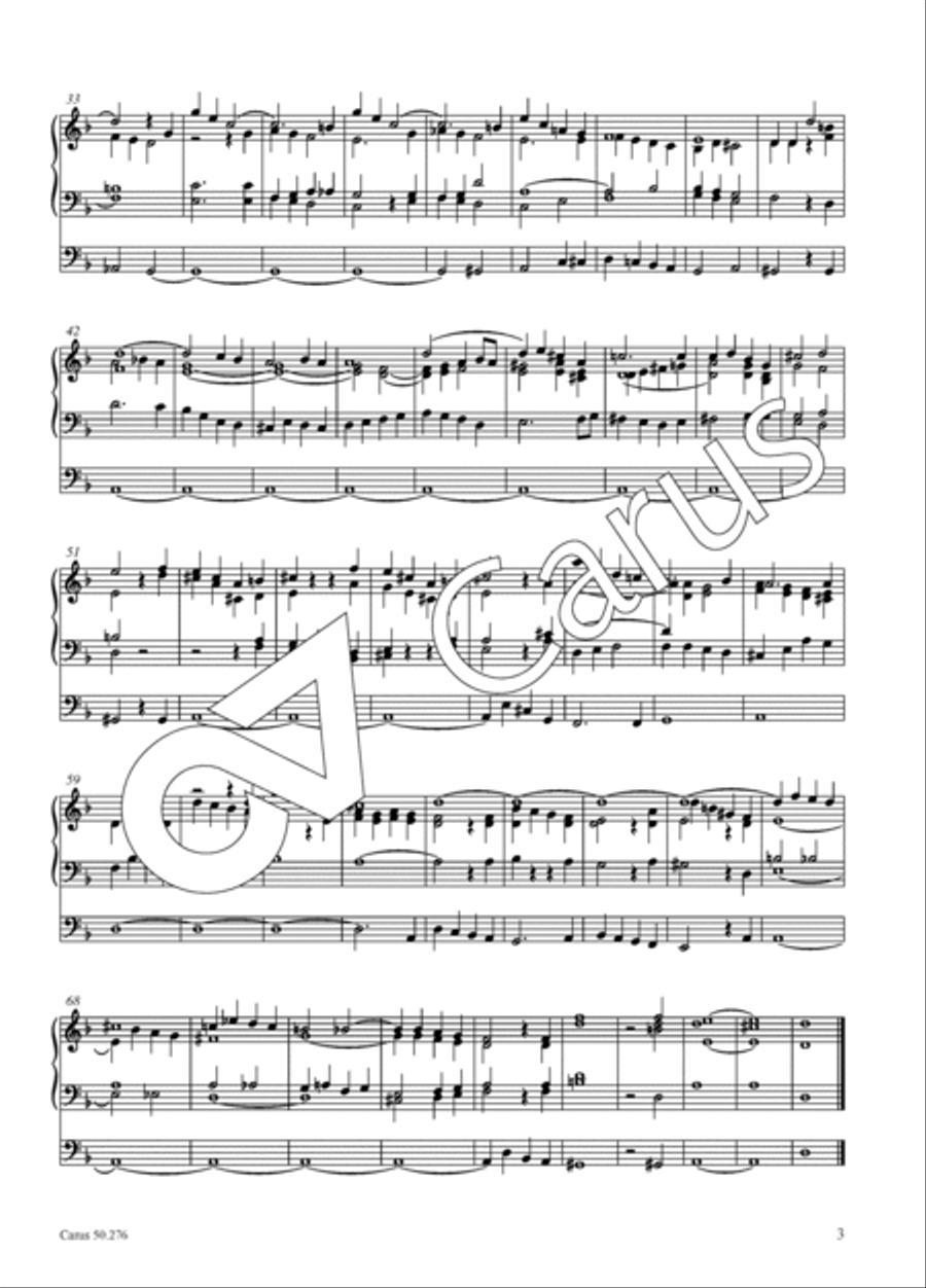 Three preludes and fugues for organ JWV 10, 13 and 17 Organ scores gallery preview page 4