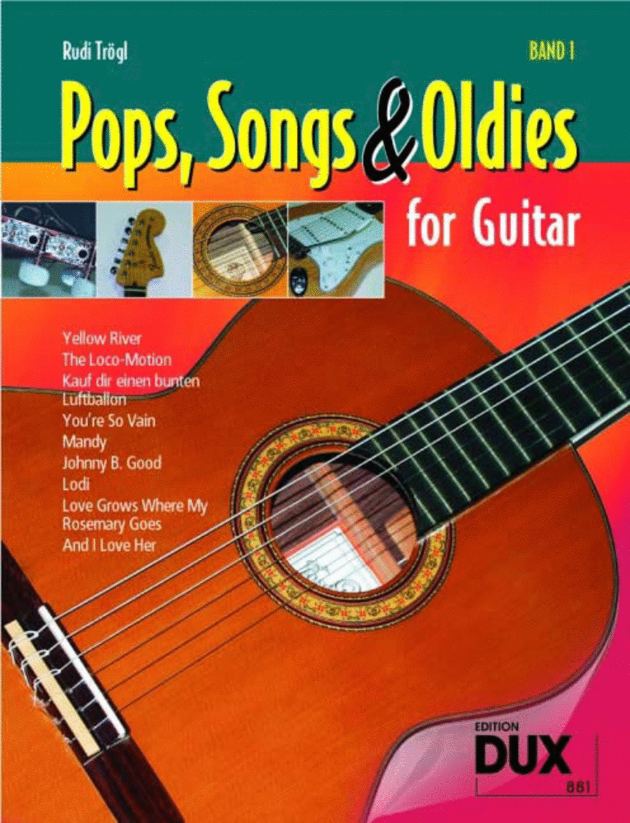 Pops, Songs and Oldies 1 Guitar scores gallery preview page 1