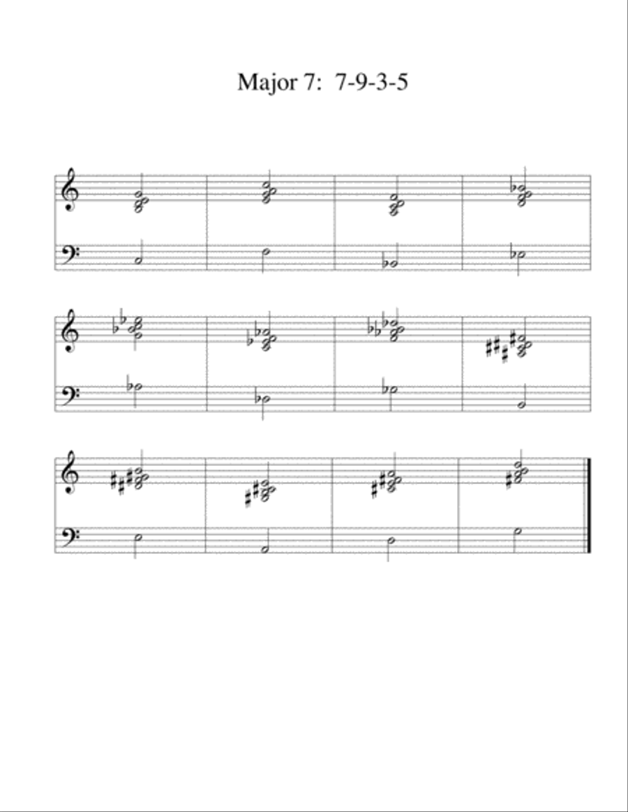 Vibraphone Voicing Workbook Vibraphone scores gallery preview page 3