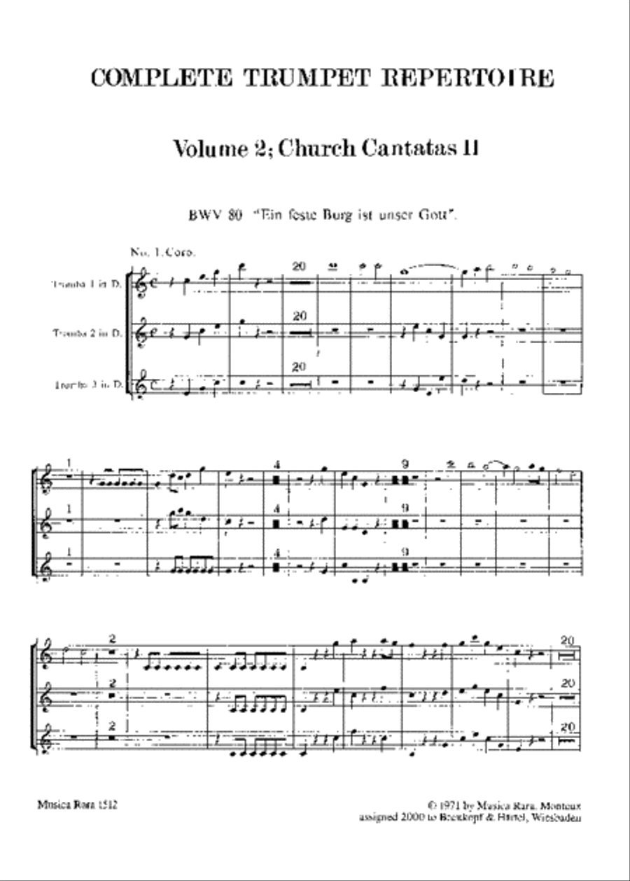 Complete Trumpet Repertoire Trumpet Solo scores gallery preview page 2
