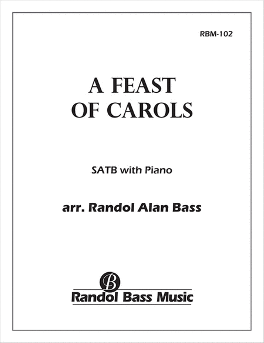 A Feast of Carols (Choral Score) 4-Part scores gallery preview page 1