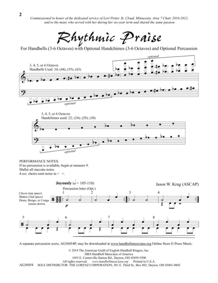Rhythmic Praise image number null