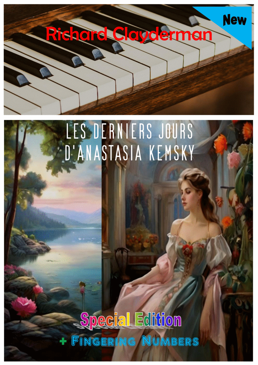 Les Derniers Jours D'anastasia Kemsky Piano Solo scores gallery preview page 1