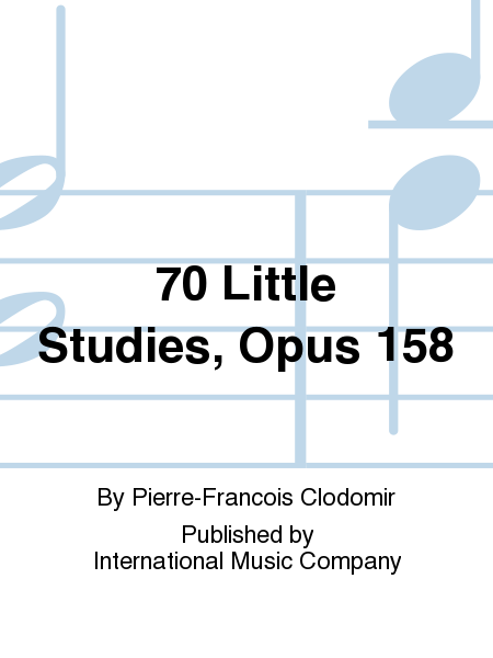 70 Little Studies, Opus 158