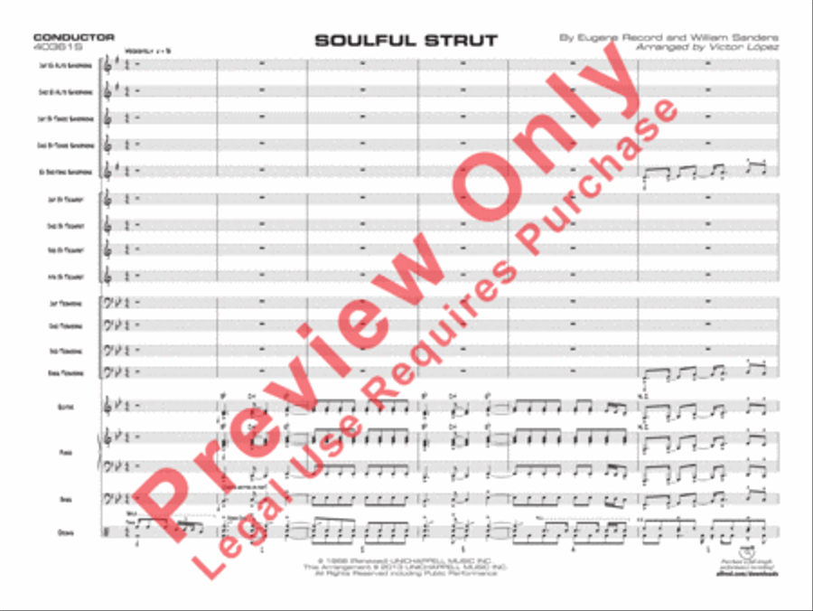 Soulful Strut Jazz Ensemble scores gallery preview page 2