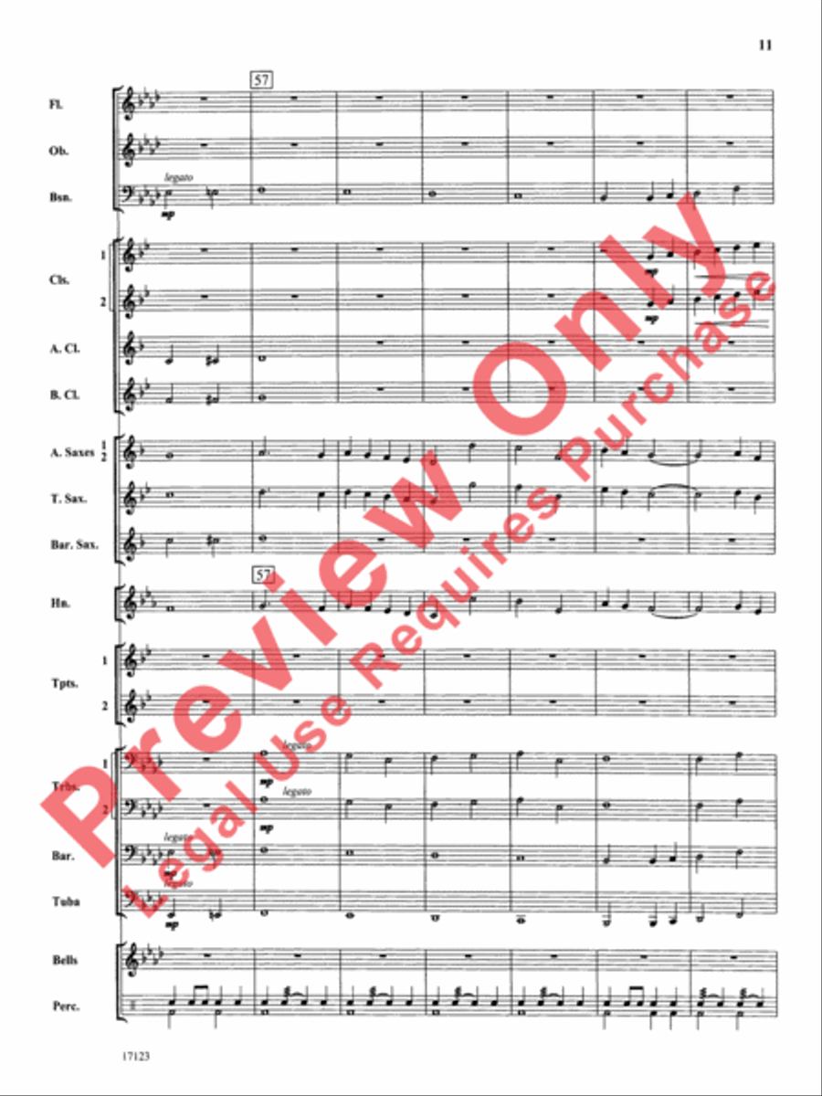 Westbrook March Concert Band scores gallery preview page 12