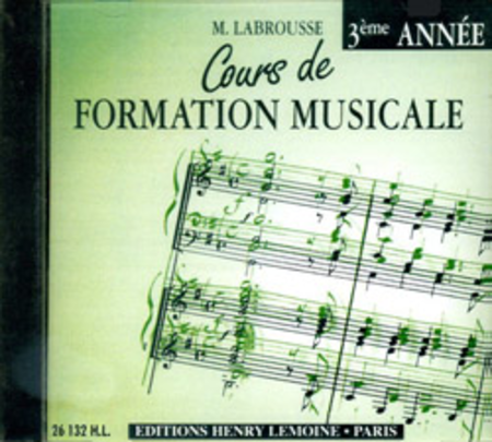 Cours De Formation Musicale - Volume 3