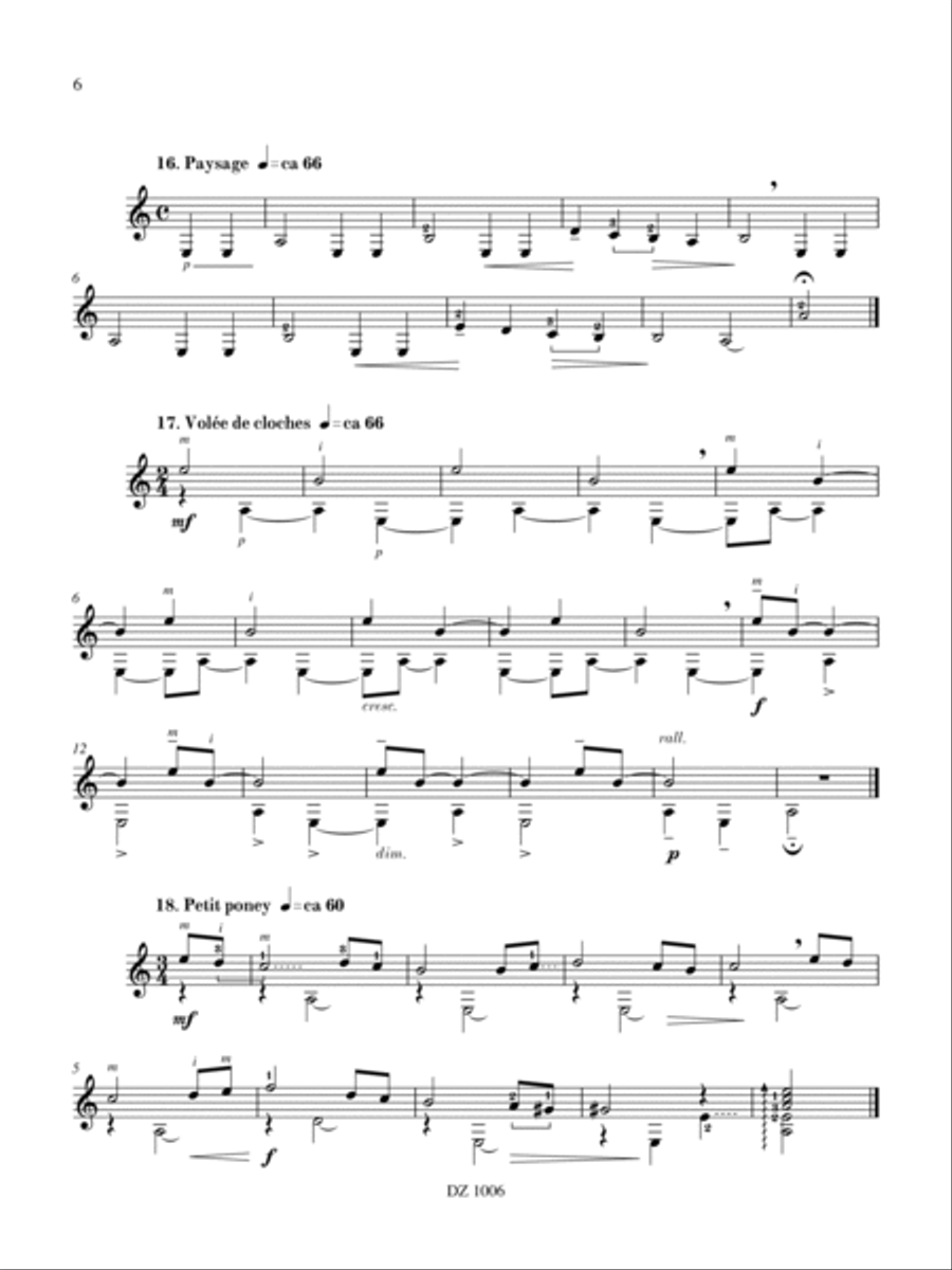 Images Classical Guitar scores gallery preview page 6