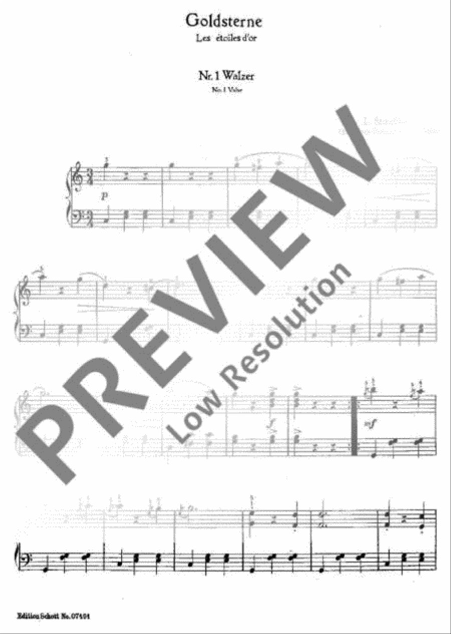 Les étoiles d'or No. 1 Piano Solo scores gallery preview page 2