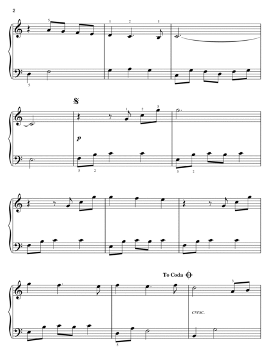 Before The Last Leaf Falls Easy Piano scores gallery preview page 2