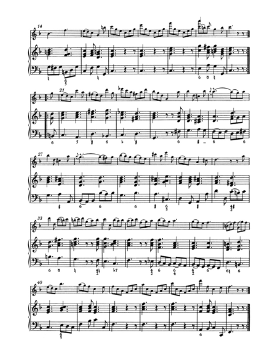 Sonate F major TWV 41:F2 Alto Recorder scores gallery preview page 3