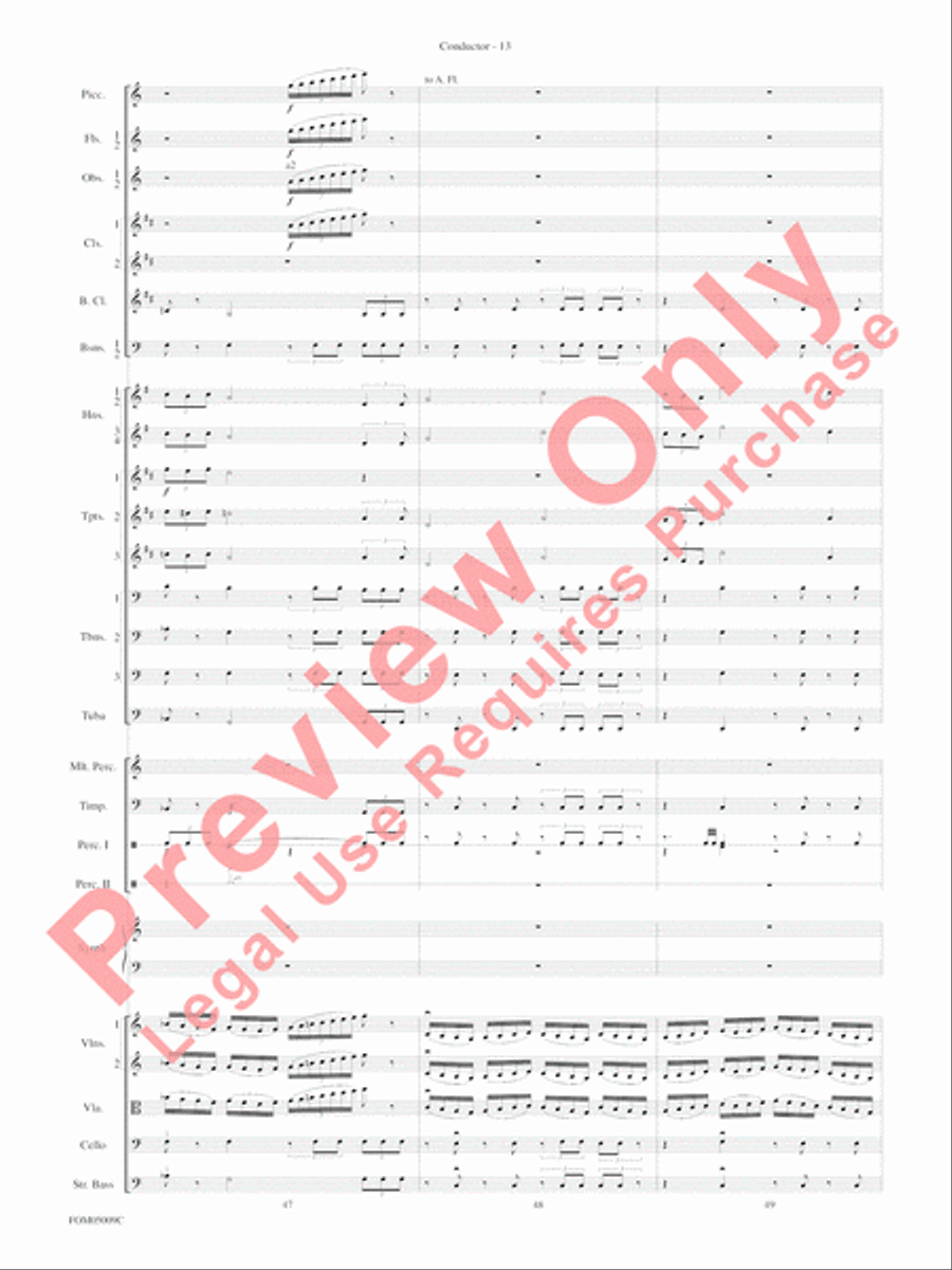 Concert Suite from Star Wars: Episode III Revenge of the Sith Full Orchestra scores gallery preview page 16