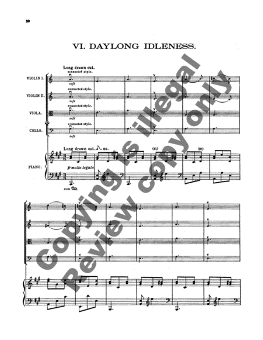 Squirrel Album String Quartet scores gallery preview page 5
