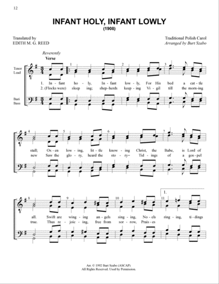 Yuletide Favorites (Volume II) TTBB scores gallery preview page 11