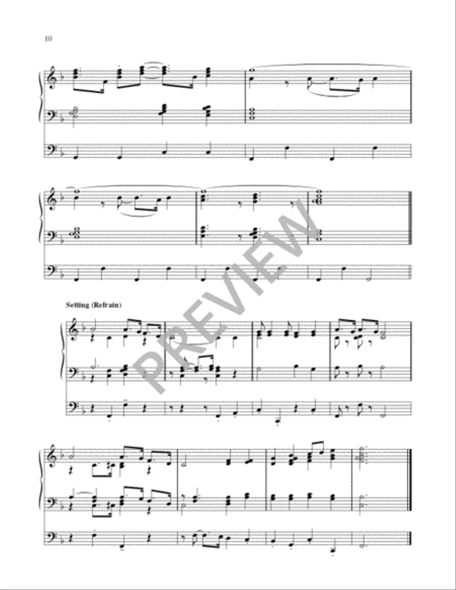 Hymn Harmonizations for Organ - Volume 3 Organ scores gallery preview page 13