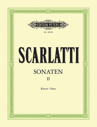 Book cover for Piano Sonatas in 3 volumes - Volume 2