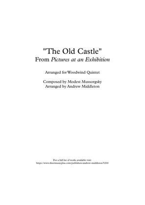 "The Old Castle" from Pictures at an Exhibition, arranged for Woodwind Quintet